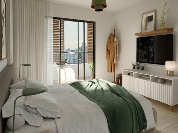 Departamento 1 dormitorio - Patio - Av. Velez Sarfield al 600 - Nueva Cordoba