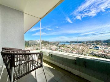 San Pedro de La Paz departamento duplex con vista a laguna
