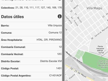 Departamento 3 ambientes en Saavedra con Amenities