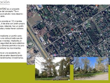 Town houses en Benavidez, inversion en Pozo 100% en pesos financiado.