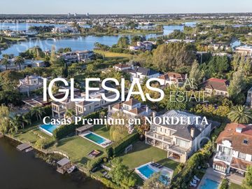 Casa en venta y alquiler al río El Yacht, Nordelta