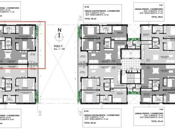 Departamento de 1 dormitorios en venta al pozo. Full amenities