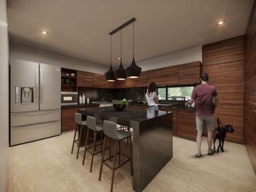 En venta, Casa dentro de privada en Santa Gertrudis Copó