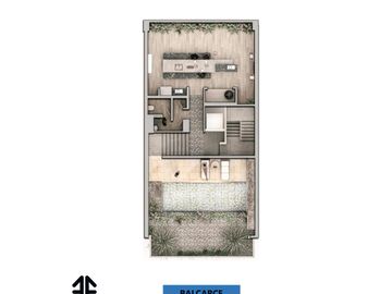 Departamento monoambiente en venta Centro Rosario