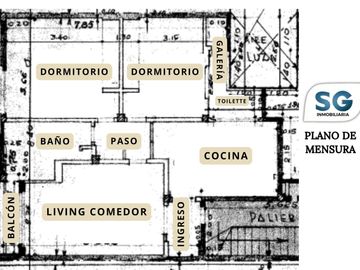 Depto de 2 dormitorios Apto crédito EN VENTA, Italia al 1400, Rosario