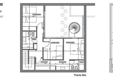 PH Casa 3 dormitorios de pasillo nueva,  dos plantas con terraza y pileta. Centro