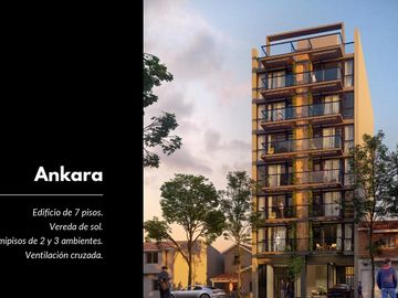 VENTA Semipiso 3 ambientes a estrenar -  Edificio Ankara I, zona Chauvin, Mar del Plata