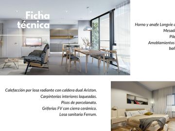 VENTA Semipiso 3 ambientes a estrenar -  Edificio Ankara I, zona Chauvin, Mar del Plata