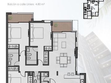 Departamento en Parque Luro