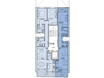 Departamento en Venta, Centro, Rosario, 2 dormitorios c/cochera