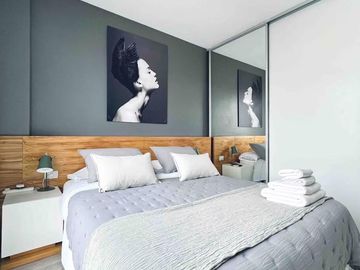 Departamento de 3 ambientes full amenities y vigilancia en zona top de Palermo