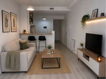 Monoambiente a estrenar en Colegiales – Contrafrente, orientación este y amenities
