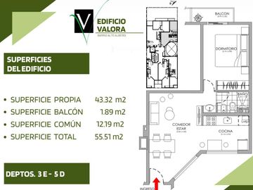 Alto Alberdi | Dpto 1 dorm. a estrenar | Pileta y Asador