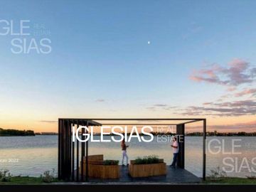 Terreno en venta al lago en Los Puentes, Nordelta