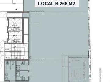 VENTA Local Comercial 266m2,  HIT Parque de la Innovación - Campo Salles 1100, Núñez