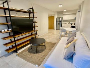 Departamento  Amoblado. 2 ambientes  Palermo. Temporario