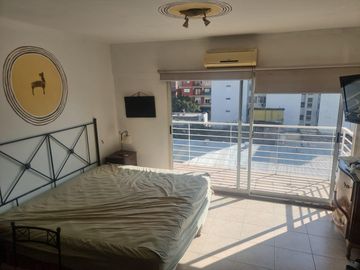 DEPARTAMENTO EN ALQUILER UN AMBIENTE CONSTITUCION CON BALCON Y AMENITIES
