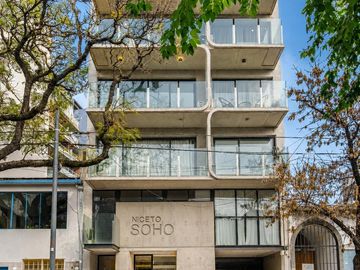 Departamento monoambiente al frente con balcón Apto Profesional
