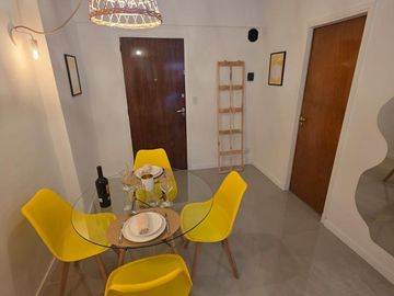 Departamento 1 ambiente con patio
