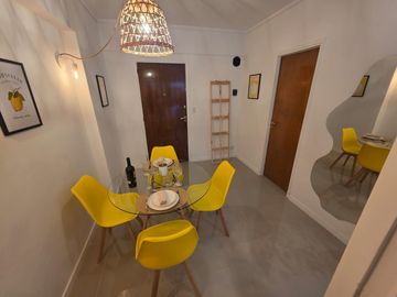 Departamento 1 ambiente con patio