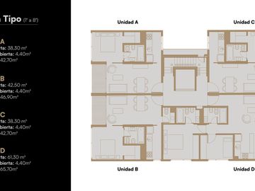 Departamento en Venta en Caseros. 2 Amb. 8° piso Frente. En Construcción. Entrega: 08-2027