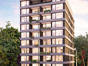 Departamento en Venta en Caseros. 2 Amb. 8° piso Frente. En Construcción. Entrega: 08-2027
