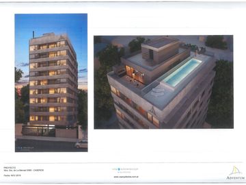 Departamento en Venta en Caseros. 2 Amb. 8° piso Frente. En Construcción. Entrega: 08-2027