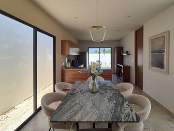 Casa en venta Conkal Merida de una planta con dos habitaciones