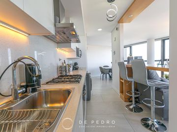 Departamento 3 ambientes en Marina Banus I, con cochera y baulera - Parque Luro