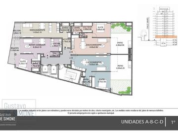 DESARROLLO EN POZO / 2 AMBIENTES PATIO / AMENITIES / LAS CAÑITAS