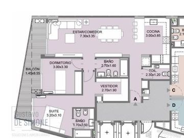 DESARROLLO EN POZO / 3 AMBIENTES / AMENITIES / LAS CAÑITAS