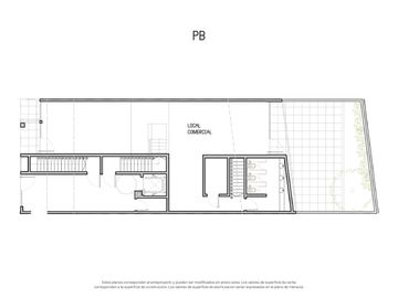 Local en construcción Pb   Subsuelo   patio. 255m2 totales en Villa del Parque