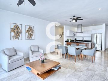 Departamento en Renta en Cancún en Residencial Palmar con 3 Recámaras