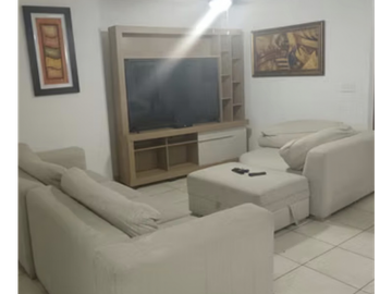 SE ALQUILA APARTAMENTO EL CANGREJO ONIX TOWER 129M SEMIAMOBLADO