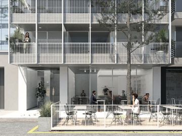 Monoambiente tipo studio al frente y con balcón! Diseño y Funcionalidad en 28m2.