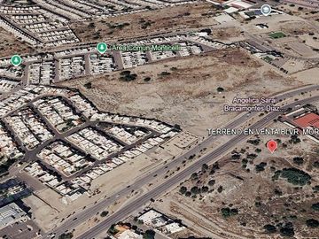 Terreno Comercial 10,462 m² sobre Blvd. Morelos  — Uso