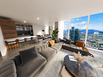 Departamento en Venta de 245m2 (3 Recamaras) en Arboleda, SPGG (NUEVO)