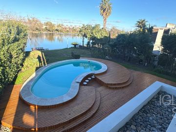 Casa en venta  al lago, en Los Ombues, Rincón de Milberg