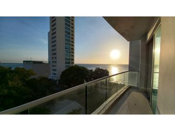 SE VENDE APARTAMENTO DE DOS ALCOBAS CON VISTA LATERAL AL MAR