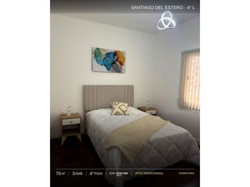 3 AMBIENTES MUY AMPLIO RECICLADO A NUEVO - SANTIAGO DEL ESTERO 2329
