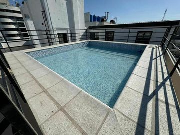 VENTA DEPTO  2  DORM FRENTE C/BALCON Y COCHERA opc