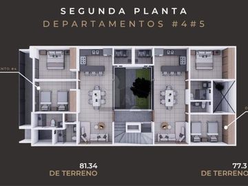 Departamentos en VENTA en Colonia Polanco, San Luis Potosi