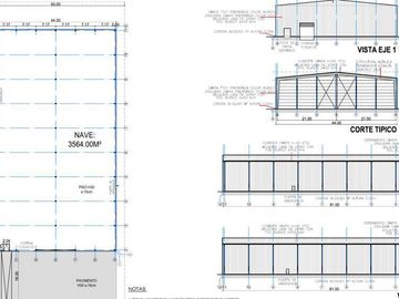Depósito en Alquiler 3600 m2 en Parque Industrial Ruta 6, Los Cardales