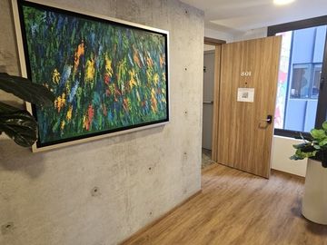Departamento 63m2 Condesa 1 recamara con electrodomésticos y servicios incluidos