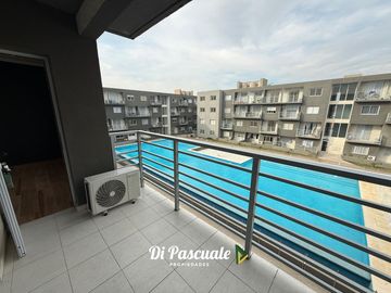 ALQUILER Departamento 2 Ambientes Con Balcón, SUM, Pileta y Parrillas - Moreno Sur Complejo Solares