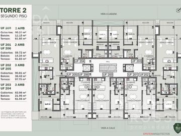 Departamento 2 amb con balcón en venta - Hills Residences, Barrio Saint Thomas Chico, Canning