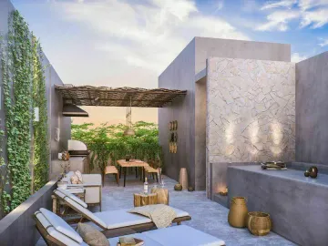 VENTA TOWNHOUSE DE LUJO TULUM ALDEA ZAMA MAR Y MIEL ENTREGA INMEDIATA