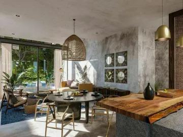 VENTA TOWNHOUSE DE LUJO TULUM ALDEA ZAMA MAR Y MIEL ENTREGA INMEDIATA