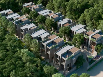 VENTA TOWNHOUSE DE LUJO TULUM ALDEA ZAMA MAR Y MIEL ENTREGA INMEDIATA