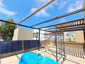 CASA AMUEBLADA CON TERRAZA EN RENTA EN ZIBATA EL MARQUES QUERETARO GAA